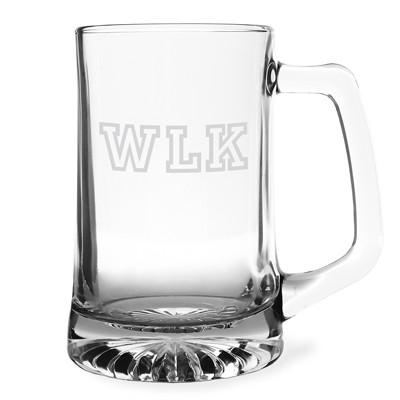 Empty Engraved Beer Mug