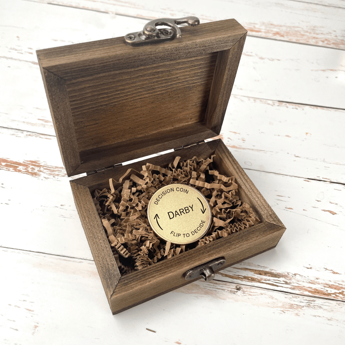 Custom Decision Coin for Couples - Anniversary - GroomsDay