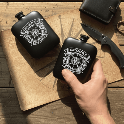 The North Star Vessel - Flask - GroomsDay