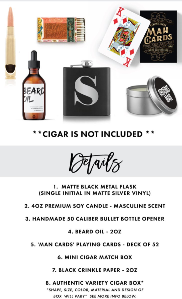 Cigar Gift Set Cuban Corona - Gift Sets - GroomsDay