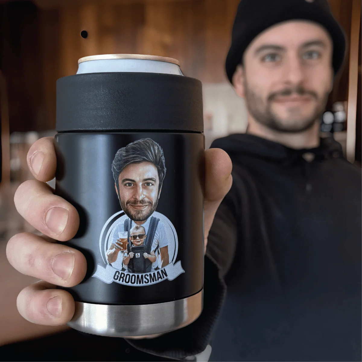 Custom Caricature Koozies