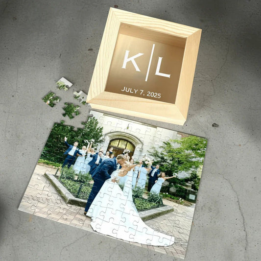 Anniversary Puzzle Keepsake - Anniversary - GroomsDay