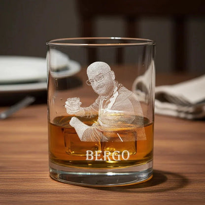 Low Ball Looker - Whiskey Glass - GroomsDay