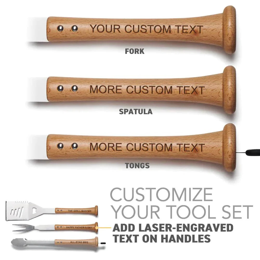 Triple Play Grill Tool Set - Grill - GroomsDay