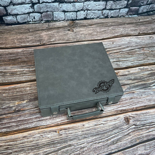 Unique Personalized Custom Logo Poker Set Customized Gifts for Men by Groovy Guy