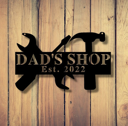 Work Shop Metal Sign - Pub Signs - GroomsDay