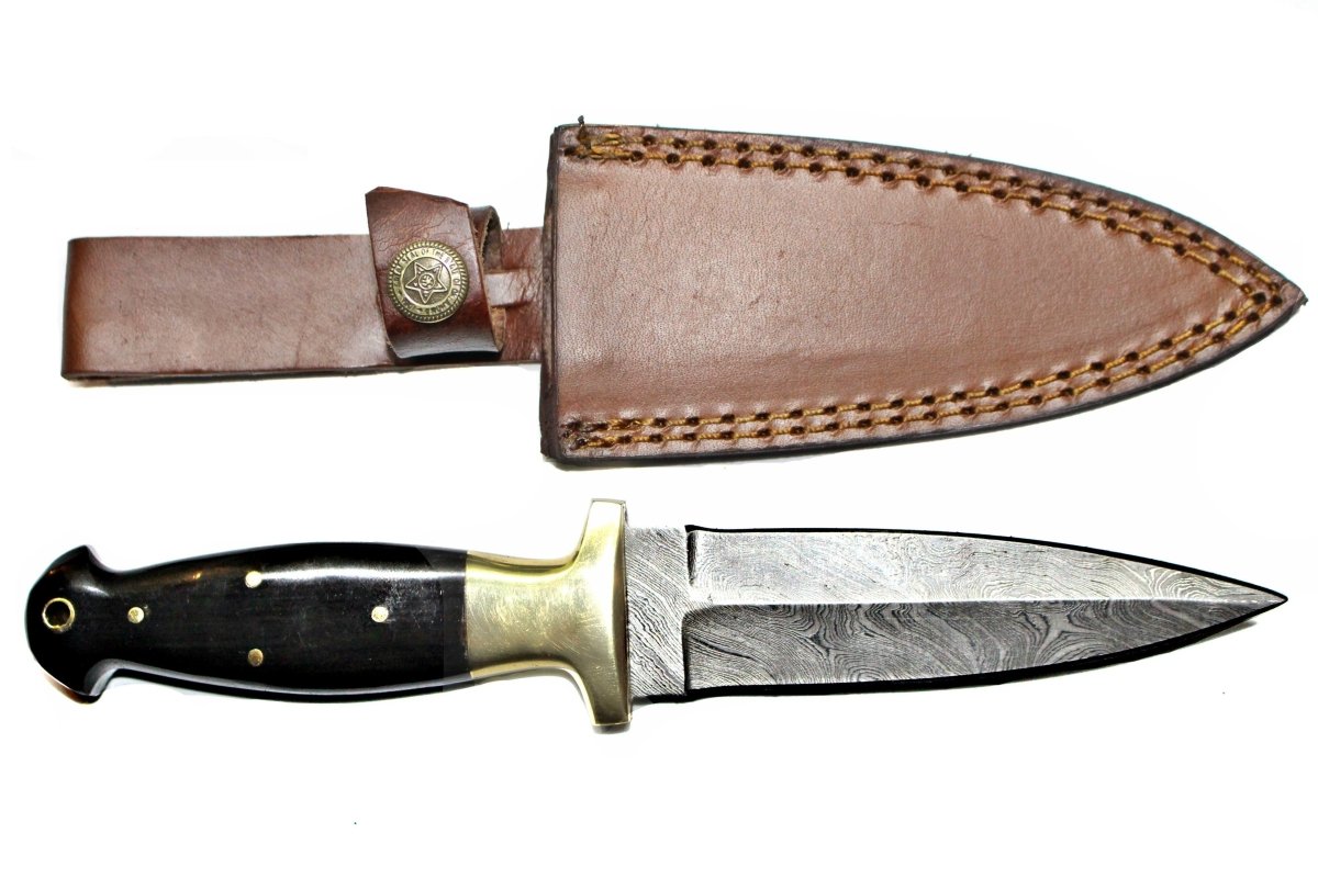 Dagger Knife - Damascus Knife - GroomsDay