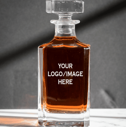 Custom Logo Decanter - Golf Outing - GroomsDay