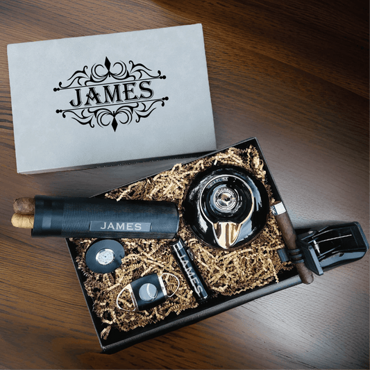 Deluxe Cigar Gift Set - Cigar - GroomsDay