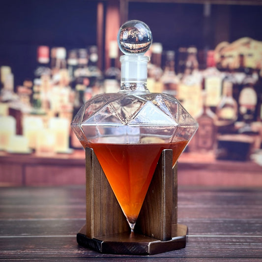 Diamond Decanter - Decanters - GroomsDay
