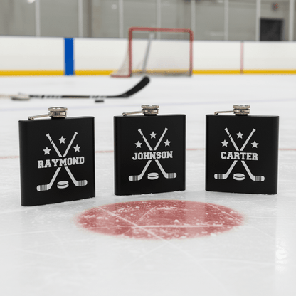 Penalty Box Flask - Sports Groomsmen Gifts - GroomsDay