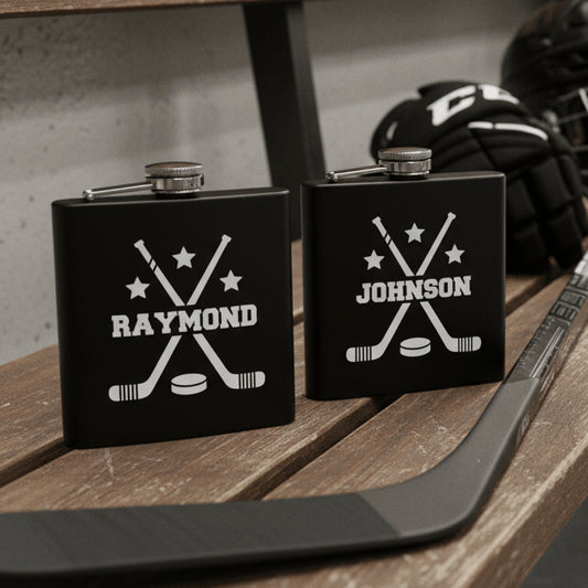 Penalty Box Flask - Sports Groomsmen Gifts - GroomsDay