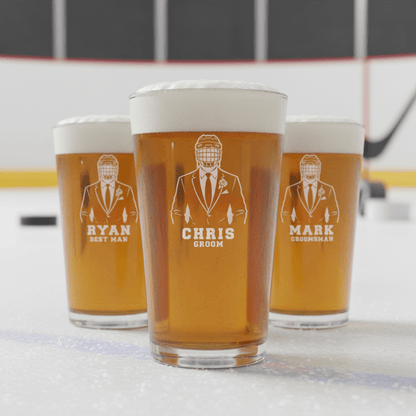 Goon Squad Wedding Pint - Sports Groomsmen Gifts - GroomsDay