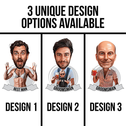 Custom Caricature Koozies