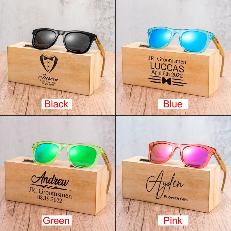 Super Cool Personalized Sunglasses for your Groomsmen - GnarlsFarer Sunglasses