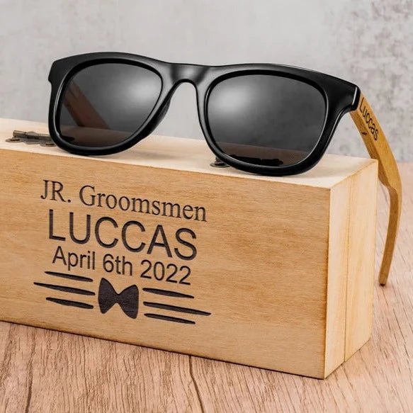 Super Cool Personalized Sunglasses for your Groomsmen - GnarlsFarer Sunglasses