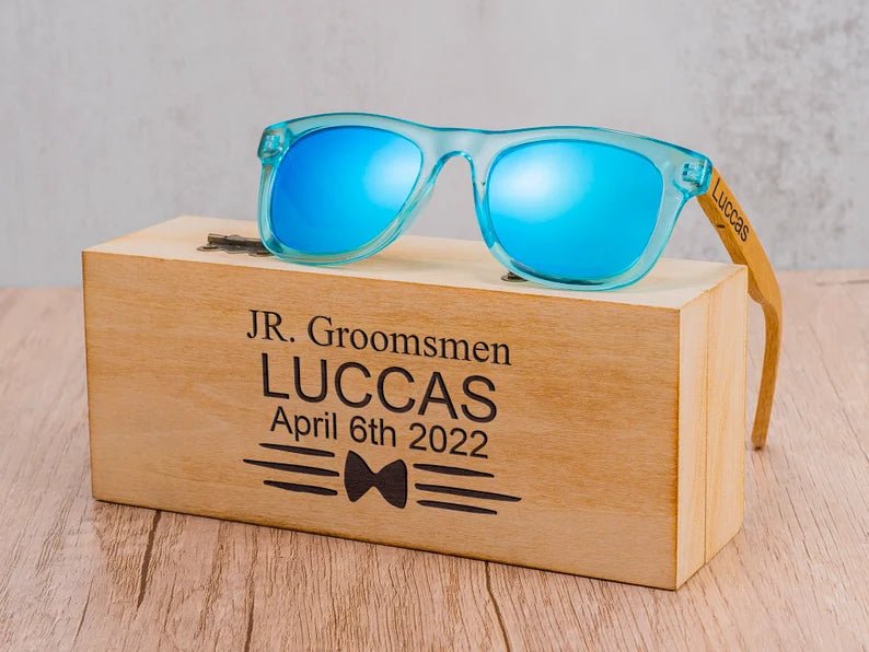 Super Cool Personalized Sunglasses for your Groomsmen - GnarlsFarer Sunglasses