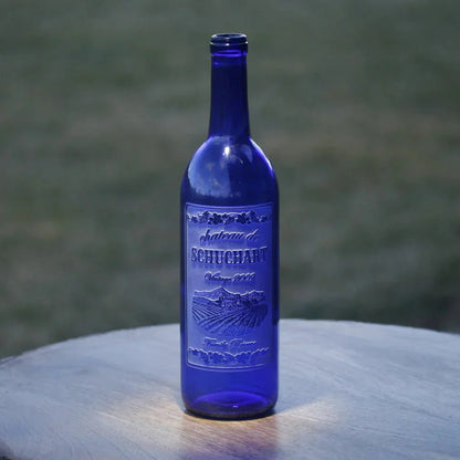 Engraved Wine Bottle - wine - GroomsDay