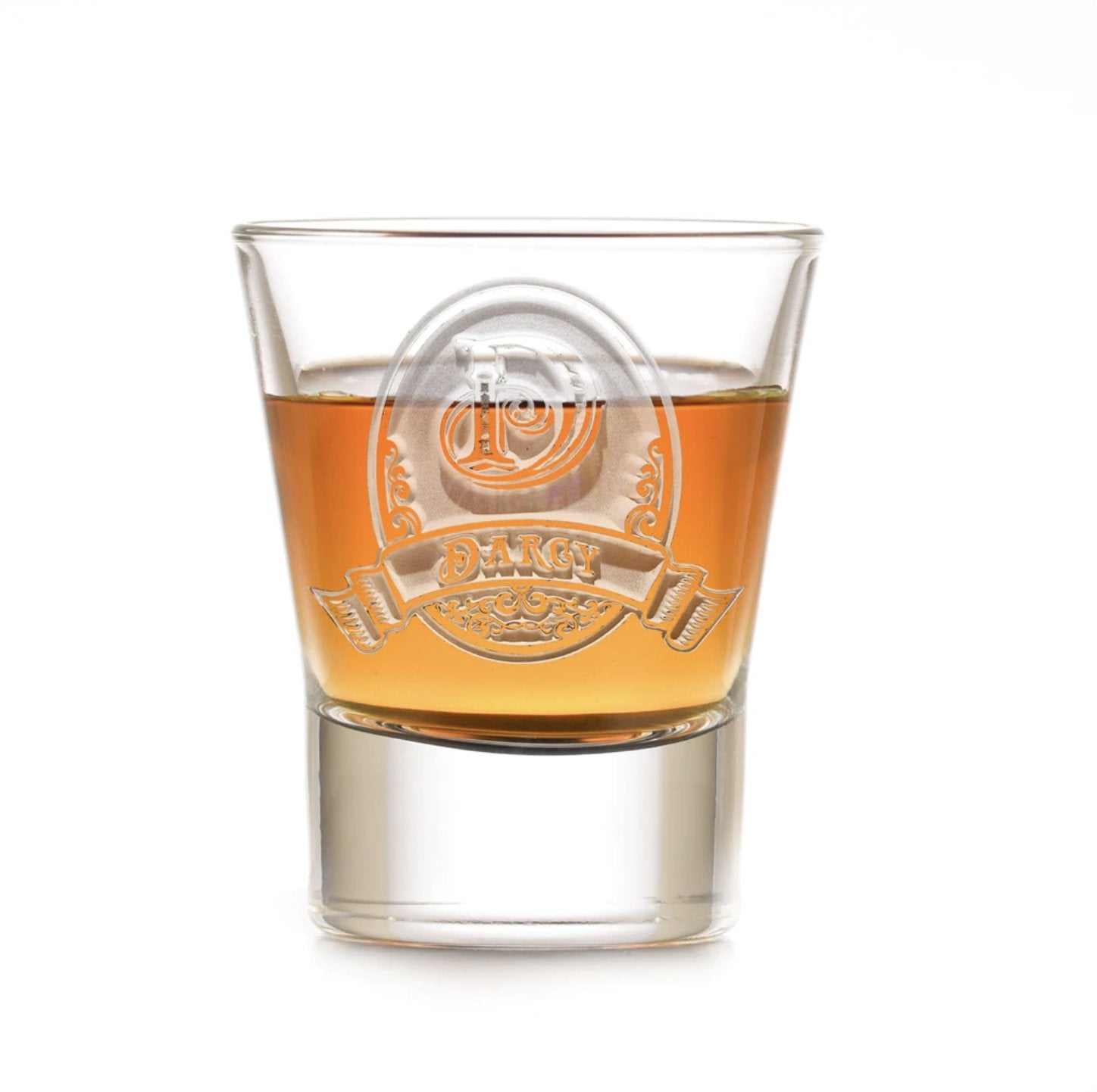 Engraved Medieval Shot Glass