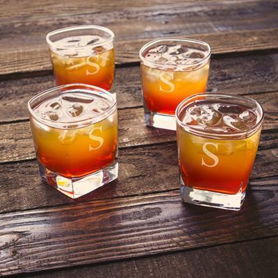 Fashionable Four - Whiskey Glasses - GroomsDay