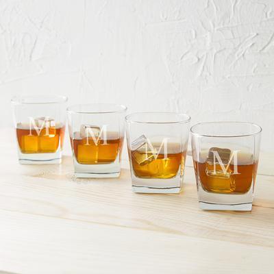 Fashionable Four - Whiskey Glasses - GroomsDay