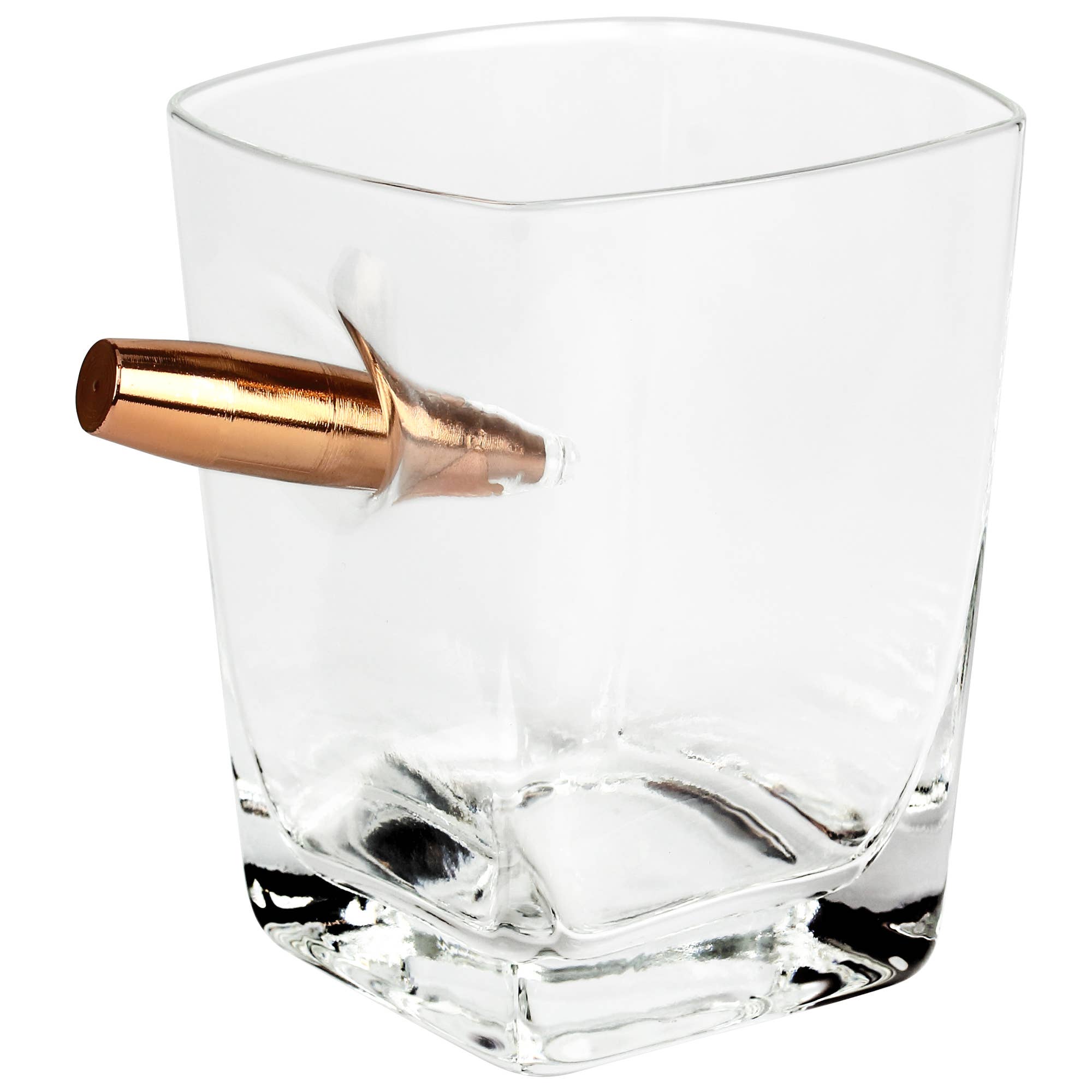 Personalized Bullet Whiskey Glass