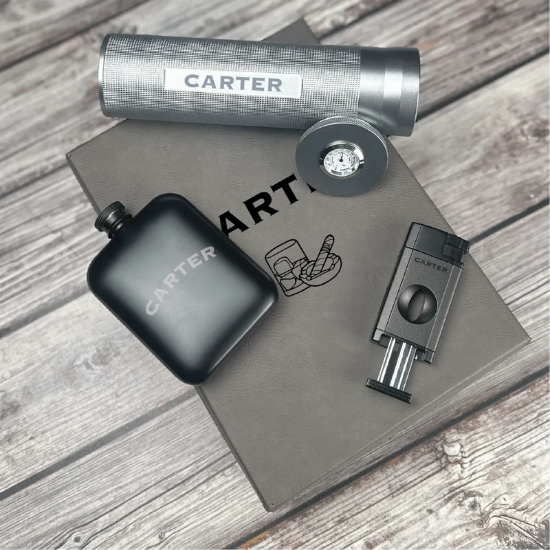 Exquisite Traveler's Trove Luxury Cigar Set for Men