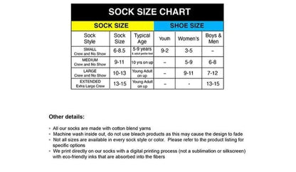 Classic Monogrammed Socks - Socks - GroomsDay