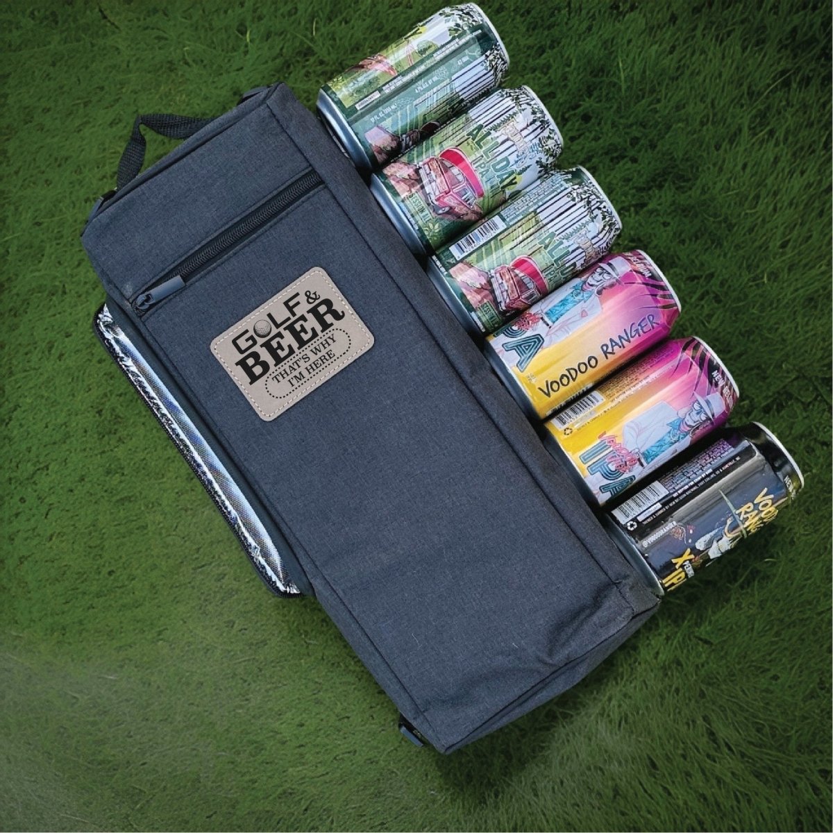Golf & Beer Is Why I'm Here Cooler - GroomsDay