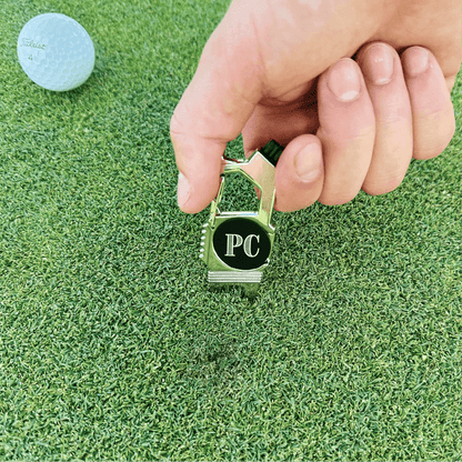 Versatile Monogrammed Golf Multi Tool – 5 - in - 1 Custom Divot Tool - Golf - GroomsDay