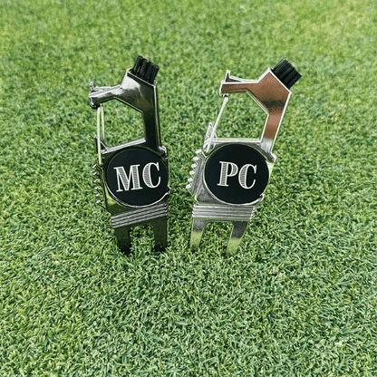 Versatile Monogrammed Golf Multi Tool – 5 - in - 1 Custom Divot Tool - Golf - GroomsDay