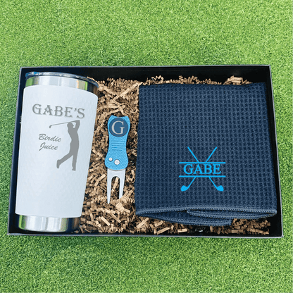 Personalized Golf Gift Box Set - Golf - GroomsDay