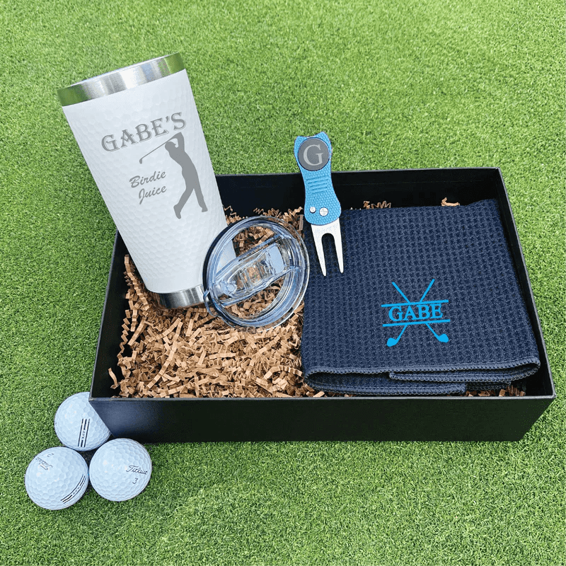 Personalized Golf Gift Box Set - Golf - GroomsDay