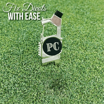 Versatile Monogrammed Golf Multi Tool – 5 - in - 1 Custom Divot Tool - Golf - GroomsDay