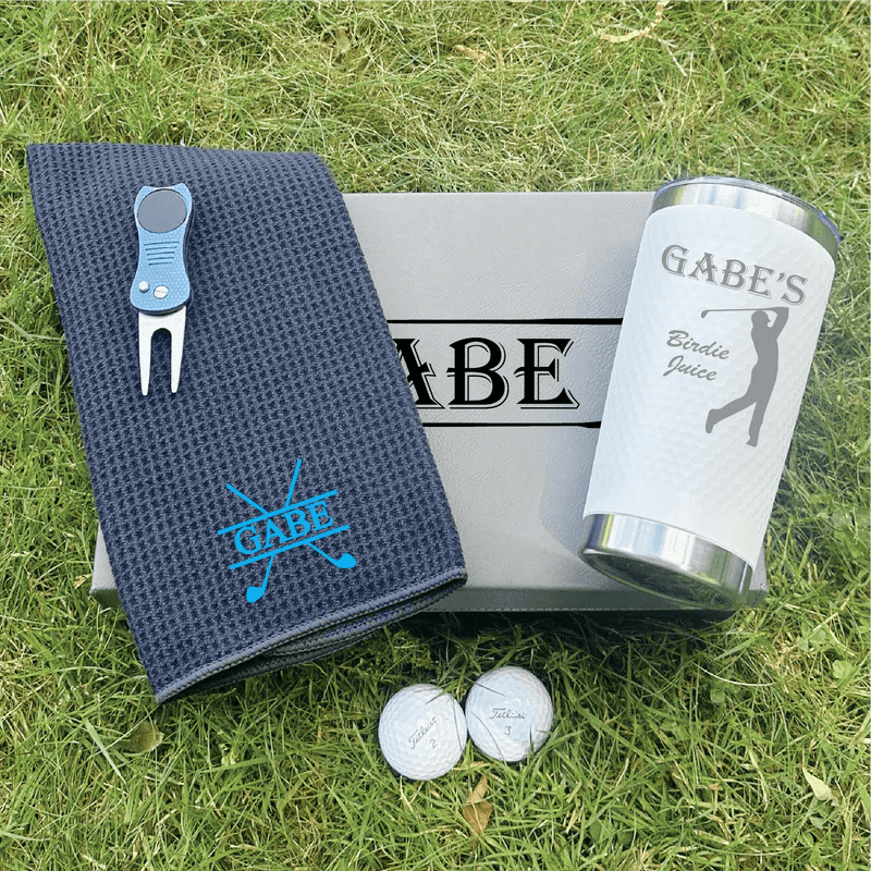 Personalized Golf Gift Box Set - Golf - GroomsDay