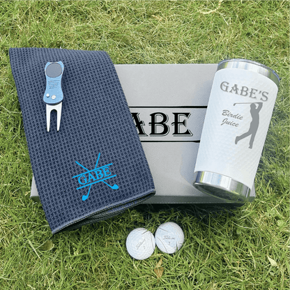 Personalized Golf Gift Box Set - Golf - GroomsDay
