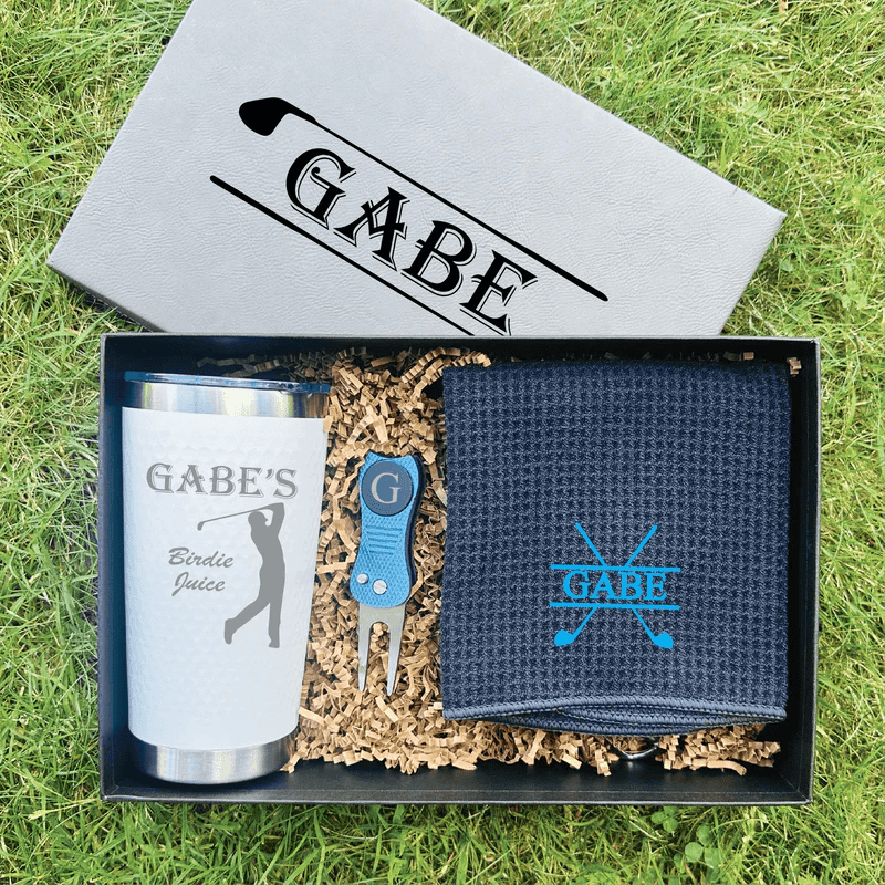 Personalized Golf Gift Box Set - Golf - GroomsDay