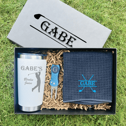 Personalized Golf Gift Box Set - Golf - GroomsDay