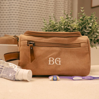 Gentleman’s Toiletry Bag - Personalized Toiletry Bag - GroomsDay