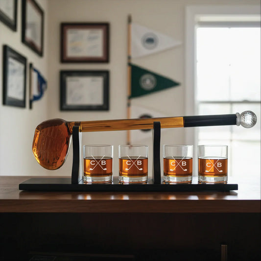 Custom Personalized Golf Club Whiskey Decanter