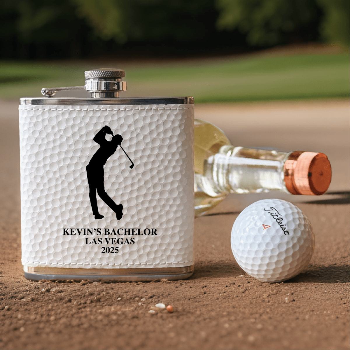 The Tee'd Up Flask - Golf - GroomsDay