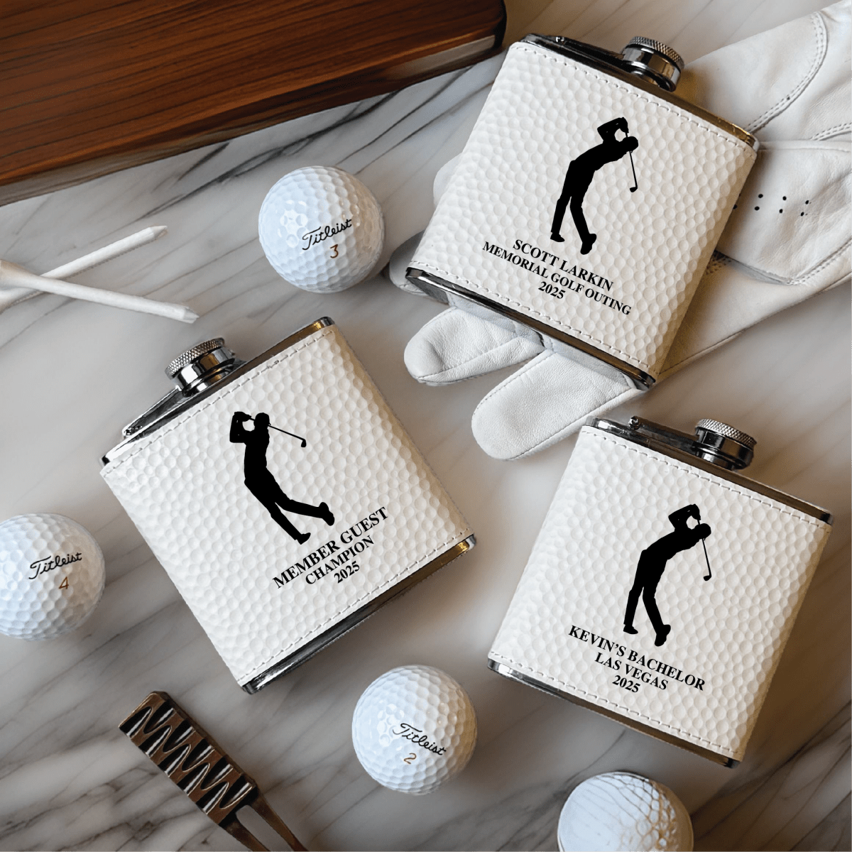 The Tee'd Up Flask - Golf - GroomsDay