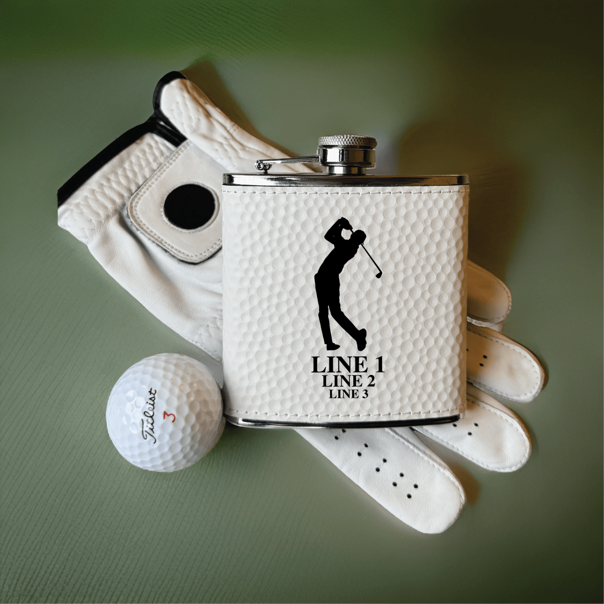 The Tee'd Up Flask - Golf - GroomsDay