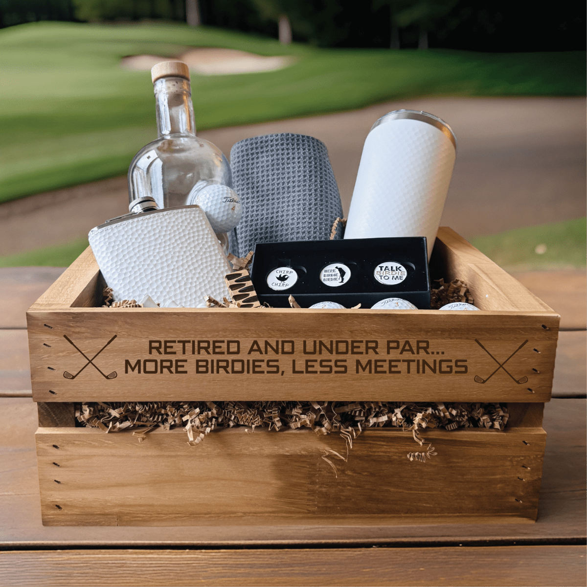 Ultimate Golf Gift Basket - golf gifts - GroomsDay