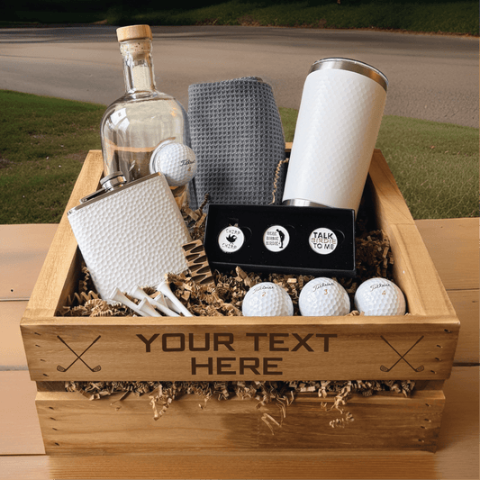 Ultimate Golf Gift Basket - golf gifts - GroomsDay