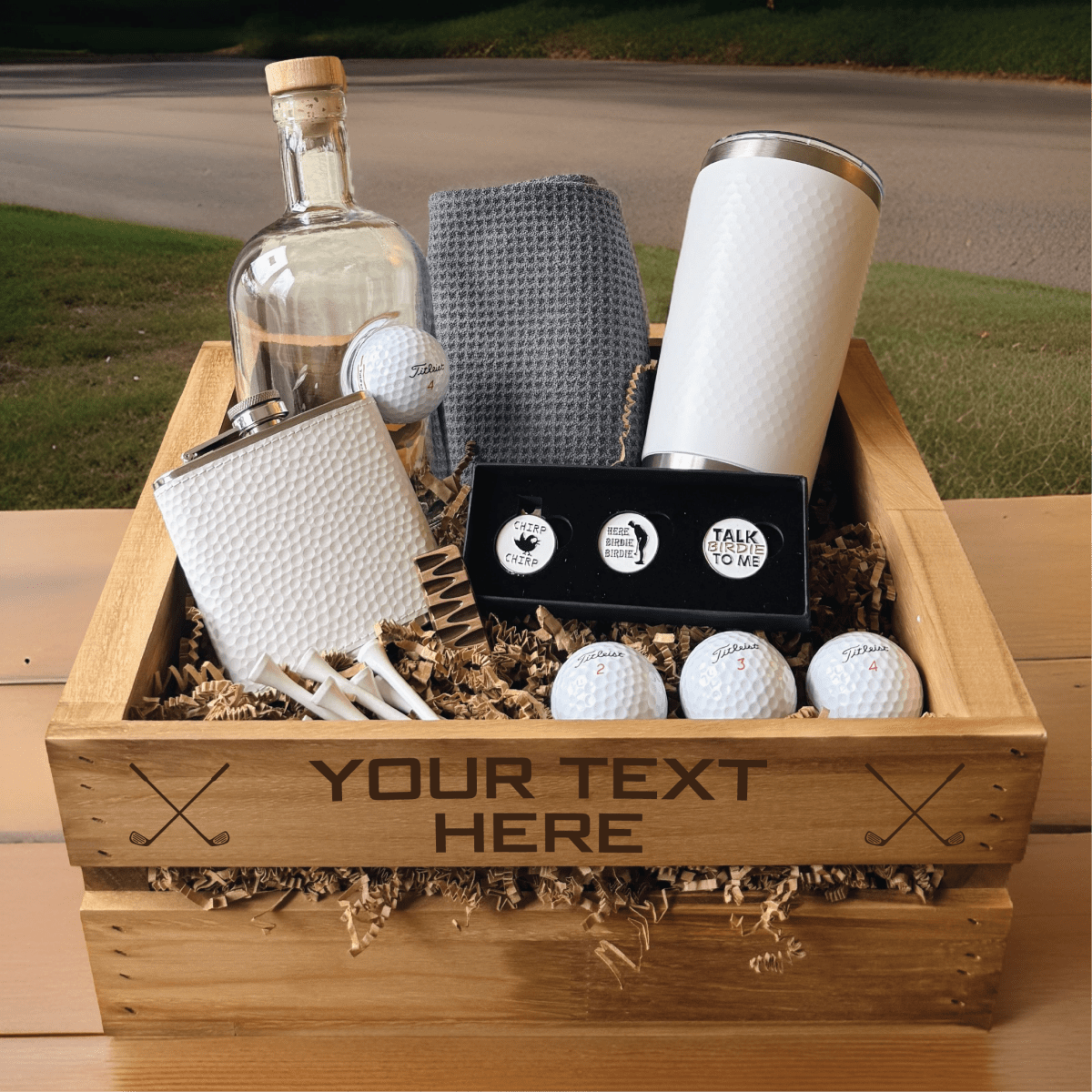 Ultimate Golf Gift Basket - golf gifts - GroomsDay