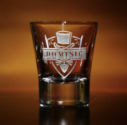 Groomsman Tux Shot Glass - Shot Glasses - GroomsDay