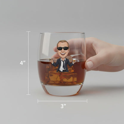 Grooms Crew Whiskey Glass - Groomsmen - GroomsDay