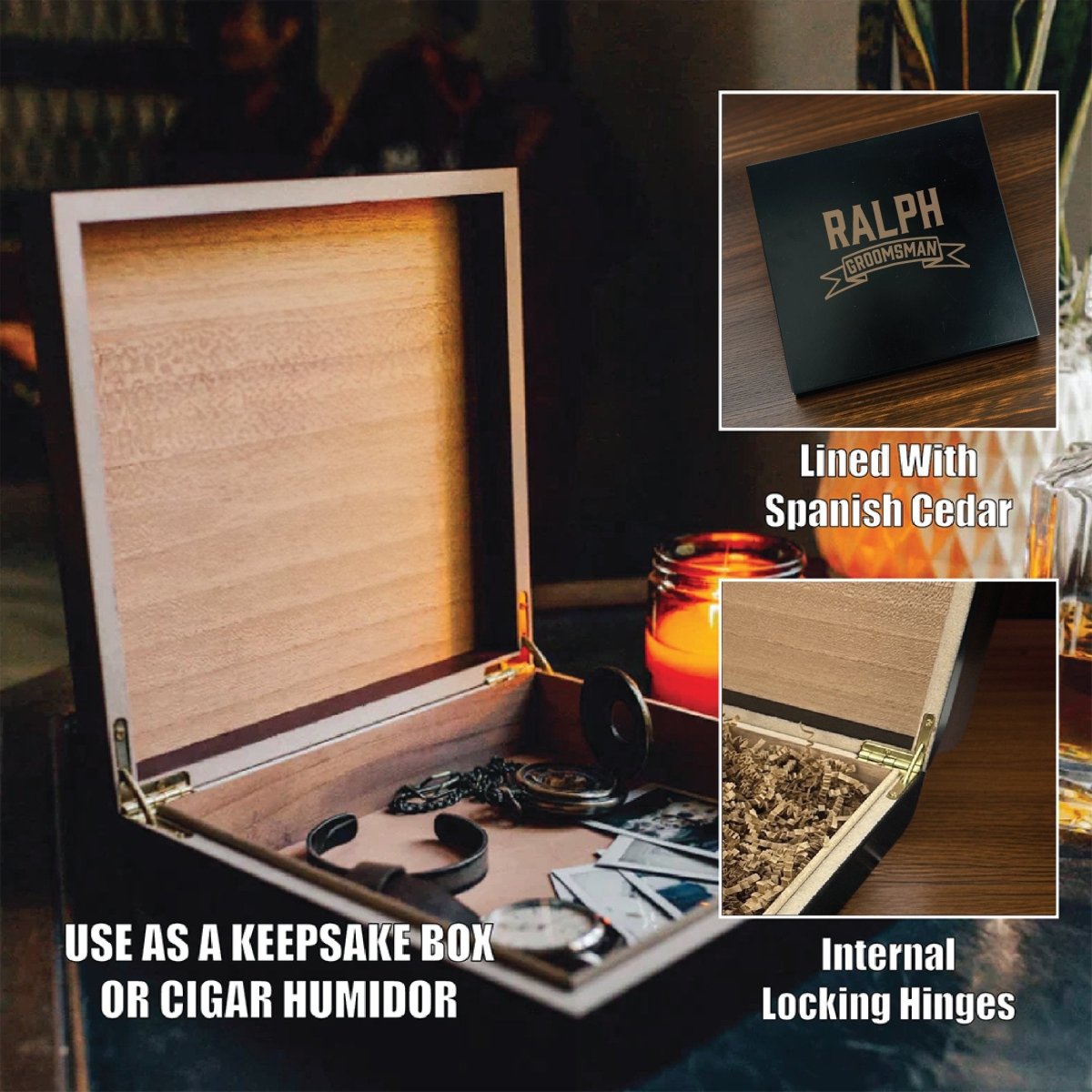 Classic Groomsman Cigar Gift Set - Cigar - GroomsDay