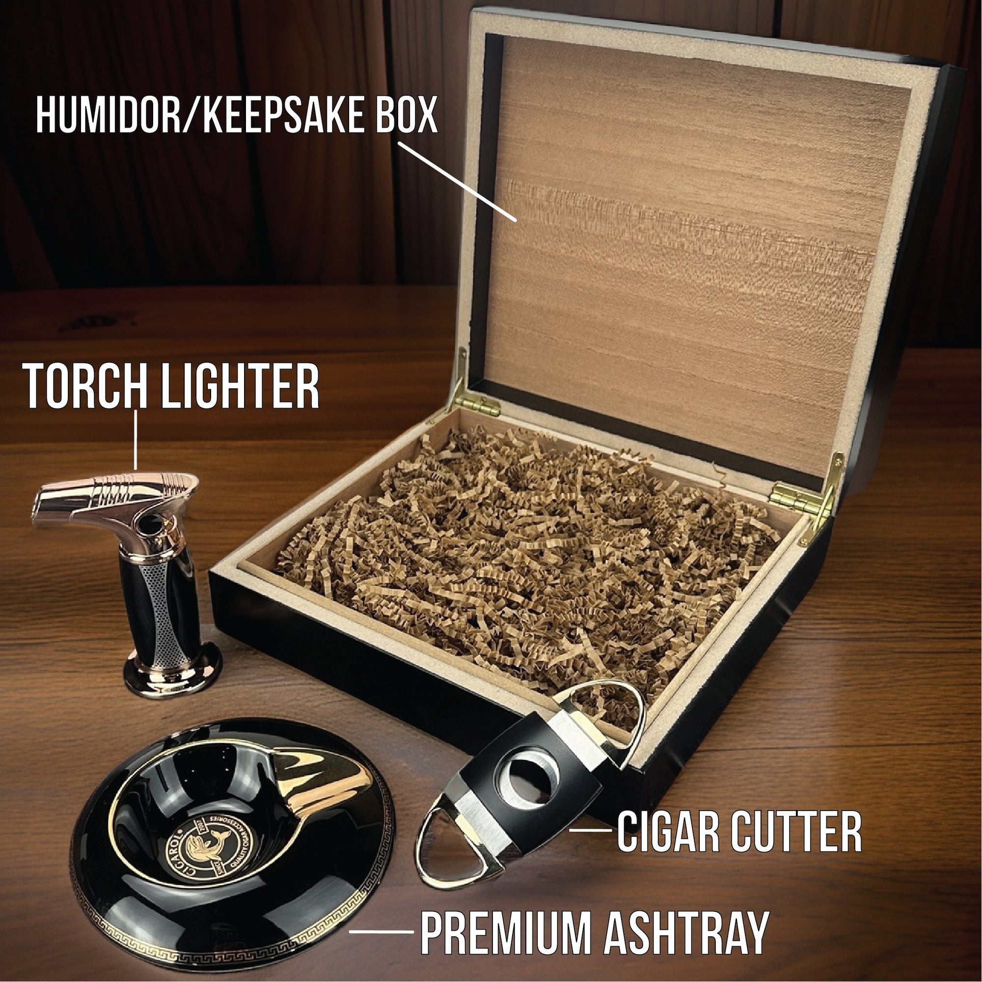 Classic Groomsman Cigar Gift Set